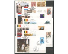 1985 - LOTTO/38647 - VISITA DI PAPA G.PAOLO II° IN BENELUX - 11 BUSTE