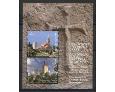 2014 - CROAZIA - CHIESE FORTIFICATE  FOGLIETTO - NUOVO - LOTTO/33223