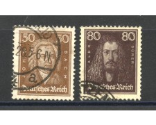 1926/27 - GERMANIA REICH - LOTTO/39337 - 50/80p. UOMINI ILLUSTRI - USATI 1926/27 - GERMANIA REICH - LOTTO/39337 - 50/80p. UOMINI ILLUSTRI - USATI