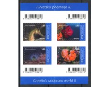 2015 - CROAZIA - FAUNA MARINA 4v. - NUOVI - LOTTO/33243