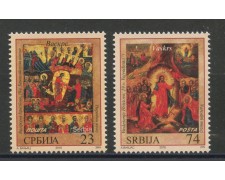 2016 - SERBIA REPUBBLICA - PASQUA ICONE 2v. - NUOVI - LOTTO/35292 2016 - SERBIA REPUBBLICA - PASQUA ICONE 2v. - NUOVI - LOTTO/35292