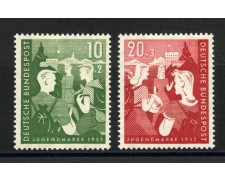 1952 - GERMANIA FEDERALE - LOTTO/39339 - PRO GIOVENTU' 2v. - LINGUELLATI 1952 - GERMANIA FEDERALE - LOTTO/39339 - PRO GIOVENTU' 2v. - LINGUELLATI