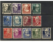 Germany Occupations 1948 Soviet Zone 13v. - Used - LOTTO/48039