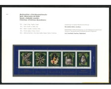2004 - SVIZZERA - NATALE - FOGLIETTO NUOVO - FOLDER - LOTTO/37437F 2004 - SVIZZERA - NATALE - FOGLIETTO NUOVO - FOLDER - LOTTO/37437F
