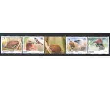 2016 - SERBIA REPUBBLICA - FAUNA 4v. - NUOVI - LOTTO/35295 2016 - SERBIA REPUBBLICA - FAUNA 4v. - NUOVI - LOTTO/35295