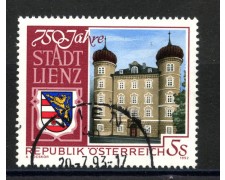 1992 - AUSTRIA - CITTA' DI LIENZ - USATO - LOTTO/39640