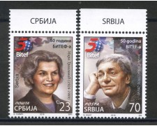 2016 - SERBIA REPUBBLICA - FESTIVAL TEATRALE BITEF 2v. - NUOVI - LOTTO/35302 2016 - SERBIA REPUBBLICA - FESTIVAL TEATRALE BITEF 2v. - NUOVI - LOTTO/35302