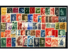 1943/1957 - OLANDA - LOTTO/48392 - COLLEZIONE DI 60 FRANCOBOLLI 1943/1957 - OLANDA - LOTTO/48392 - COLLEZIONE DI 60 FRANCOBOLLI