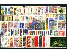 1965/1969 - JUGOSLAVIA - LOTTO/43171 - COLLEZIONE DI 100 FRANCOBOLLI USATI E/O NUOVI LINGUELLATI