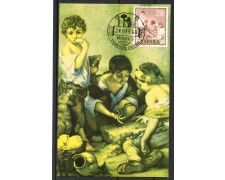 1960 - SPAGNA - LOTTO/38123 - IL GIOCO DEL DADO - CARTOLINA MAXIMUM 1960 - SPAGNA - LOTTO/38123 - IL GIOCO DEL DADO - CARTOLINA MAXIMUM