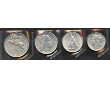 Italy 1948 Complete Set of 4 Coins - BB/SPL - LOTTO/M48547 Italy 1948 Complete Set of 4 Coins - BB/SPL - LOTTO/M48547