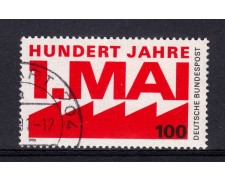 1990 - GERMANIA FEDERALE - 100p. PRIMO MAGGIO - USATO - LOTTO/31274U 1990 - GERMANIA FEDERALE - 100p. PRIMO MAGGIO - USATO - LOTTO/31274U