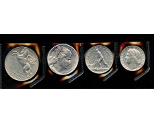 Italy 1949 Complete Set of 4 Coins - BB/SPL - LOTTO/M48548 Italy 1949 Complete Set of 4 Coins - BB/SPL - LOTTO/M48548