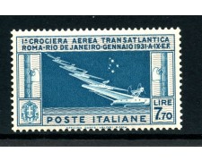 1930 - REGNO - LOTTO/32601 - P/ AEREA - CROCIERA TRANSATLANTICA BALBO - NUOVO - 1930 - REGNO - LOTTO/32601 - P/ AEREA - CROCIERA TRANSATLANTICA BALBO - NUOVO -