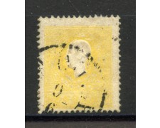 1858 - LOMBARDO VENETO. - LOTTO/40184 - 2 Soldi GIALLO  - USATO