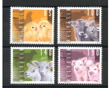 2013 - SVIZZERA - LOTTO/37838 - ANIMALI DELLA FATTORIA 4v. - NUOVI 2013 - SVIZZERA - LOTTO/37838 - ANIMALI DELLA FATTORIA 4v. - NUOVI