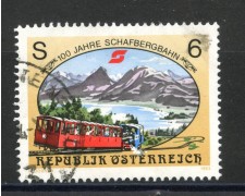 1993 - AUSTRIA - FERROVIA SCHAFBERG - USATO - LOTTO/39656