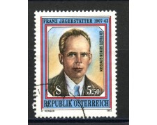 1993 - AUSTRIA - FRANZ  JAGERSTATTER - USATO - LOTTO/39657