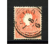 1859 - LOMBARDO VENETO. - LOTTO/40191 - 5 SOLDI ROSSO - USATO 1859 - LOMBARDO VENETO. - LOTTO/40191 - 5 SOLDI ROSSO - USATO