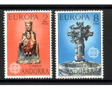 1974 - LOTTO/41291 - ANDORRA SPAGNOLA - EUROPA 2v. - NUOVI 1974 - LOTTO/41291 - ANDORRA SPAGNOLA - EUROPA 2v. - NUOVI
