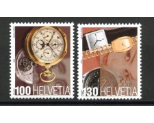 2005 - SVIZZERA - PRODOTTI SVIZZERI OROLOGI 2v. - NUOVI - LOTTO/37455 2005 - SVIZZERA - PRODOTTI SVIZZERI OROLOGI 2v. - NUOVI - LOTTO/37455