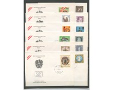 1981 - AUSTRIA - LOTTO/39668 - 29 BUSTE PRIMO GIORNO DI EMISSIONE