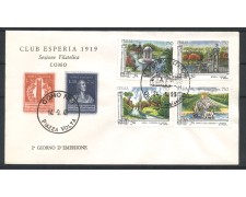 1995 - REPUBBLICA - LOTTO/38871 - GIARDINI STORICI - BUSTA FDC 1995 - REPUBBLICA - LOTTO/38871 - GIARDINI STORICI - BUSTA FDC