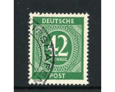 Germany Allied Occupation 1946 42p. Emerald Green, Used - LOTTO/42963