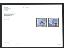 2014 - SVIZZERA - LOTTO/37846F - CENTENARIO AERONAUTICA 2v. - NUOVI - FOLDER 2014 - SVIZZERA - LOTTO/37846F - CENTENARIO AERONAUTICA 2v. - NUOVI - FOLDER