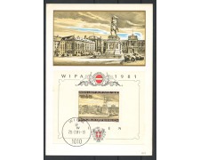 1981 - AUSTRIA - LOTTO/39673 - WIPA 1981 - CARTOLINA MAXIMUM