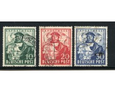 Germany Allied Occupation 1949 Hannover Fair 3v. - Used - LOTTO/42966 Germany Allied Occupation 1949 Hannover Fair 3v. - Used - LOTTO/42966