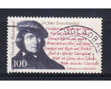 1991 - GERMANIA FEDERALE - 100p. INNO NAZIONALE - USATO - LOTTO/31251U 1991 - GERMANIA FEDERALE - 100p. INNO NAZIONALE - USATO - LOTTO/31251U