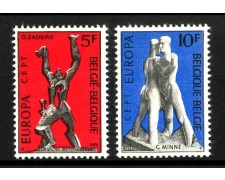 1974 - LOTTO/41292 - BELGIO - EUROPA 2v. - NUOVI 1974 - LOTTO/41292 - BELGIO - EUROPA 2v. - NUOVI