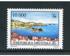 1994 - CROAZIA - 10.000d. VEDUTA - NUOVO - LOTTO/32621
