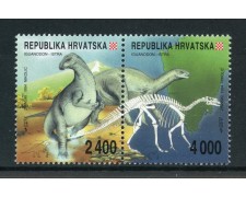 1994 - CROAZIA - DINOSAURI 2v. - NUOVI - LOTTO/32622
