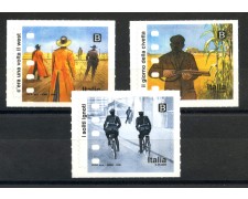 2018 - REPUBBLICA - IL CINEMA ITALIANO  3v. - NUOVI - LOTTO/37054