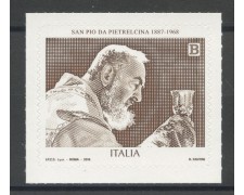 2018 - REPUBBLICA - PADRE PIO - NUOVO - LOTTO/37056