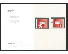 2005 - SVIZZERA - BANDIERE SVIZZERE 2v. - NUOVI - FOLDER LOTTO/37460F 2005 - SVIZZERA - BANDIERE SVIZZERE 2v. - NUOVI - FOLDER LOTTO/37460F