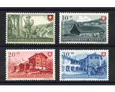 1948 - LOTTO/39389 - SVIZZERA - PRO PATRIA 4v. - NUOVI 1948 - LOTTO/39389 - SVIZZERA - PRO PATRIA 4v. - NUOVI