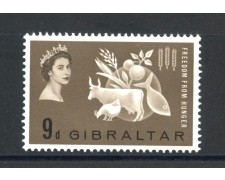 1963 - GIBILTERRA - LOTTO/38890 - CAMPAGNA CONTRO LA FAME - NUOVO 1963 - GIBILTERRA - LOTTO/38890 - CAMPAGNA CONTRO LA FAME - NUOVO