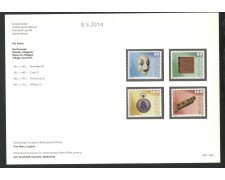 2014 - SVIZZERA - LOTTO/37855F - PRO PATRIA 4v. - NUOVI - FOLDER 2014 - SVIZZERA - LOTTO/37855F - PRO PATRIA 4v. - NUOVI - FOLDER