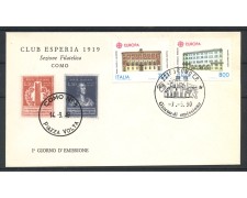 1990 - REPUBBLICA - LOTTO/39079 - EUROPA 2v. - BUSTA FDC 1990 - REPUBBLICA - LOTTO/39079 - EUROPA 2v. - BUSTA FDC