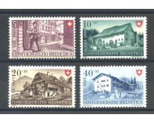 1949 - LOTTO/39396 - SVIZZERA - PRO PATRIA 4v. - NUOVI 1949 - LOTTO/39396 - SVIZZERA - PRO PATRIA 4v. - NUOVI