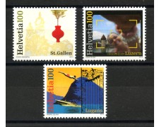 2014 - SVIZZERA - LOTTO/37857 - CITTA' SVIZZERE 3v. - NUOVI 2014 - SVIZZERA - LOTTO/37857 - CITTA' SVIZZERE 3v. - NUOVI