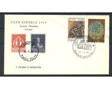 1990 - REPUBBLICA - LOTTO/39082 - ARTE MUSIVA 2v. - BUSTA FDC 1990 - REPUBBLICA - LOTTO/39082 - ARTE MUSIVA 2v. - BUSTA FDC