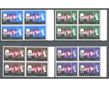 Fiji 1966 Winston Churchill 4v., Blocks of 4, MNH - LOTTO/38898 Fiji 1966 Winston Churchill 4v., Blocks of 4, MNH - LOTTO/38898