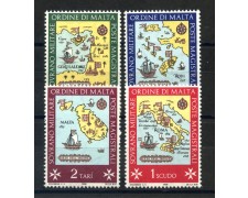 1968 - SOVRANO MILITARE DI MALTA - SEDI DELL'ORDINE 4v. NUOVI - LOTTO/32227 1968 - SOVRANO MILITARE DI MALTA - SEDI DELL'ORDINE 4v. NUOVI - LOTTO/32227