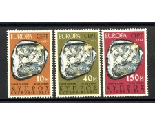 1974 - LOTTO/41294 - CIPRO - EUROPA 3v. - NUOVI 1974 - LOTTO/41294 - CIPRO - EUROPA 3v. - NUOVI