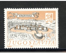 1984 - JUGOSLAVIA - LOTTO/38319 - CITTA' DI VIROVITICA - NUOVO 1984 - JUGOSLAVIA - LOTTO/38319 - CITTA' DI VIROVITICA - NUOVO