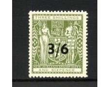 1939/40 - NUOVA ZELANDA. - LOTTO/42620 - 3/6 FISCALE POSTALE - NUOVO 1939/40 - NUOVA ZELANDA. - LOTTO/42620 - 3/6 FISCALE POSTALE - NUOVO